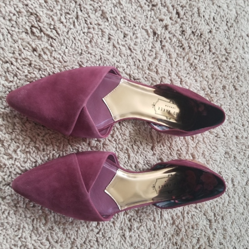 Ted Baker London Pointy Toe Flat